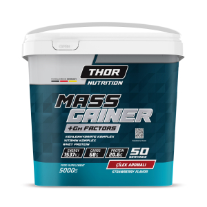 Thor Nutrition 5kg Massgainer 50 servis Çilek 