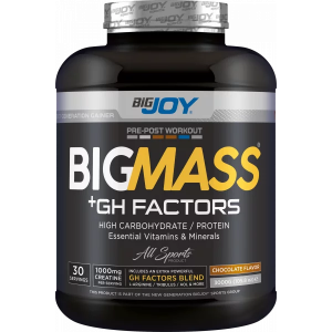 BigJoy Sports Big Mass +GH Factors Çikolata 3000 Gr
