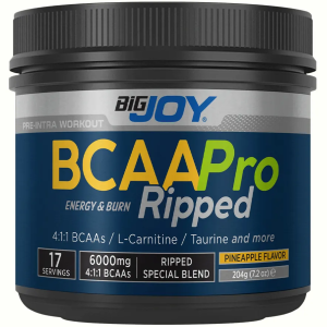 BigJoy Sports BCAAPro Ripped 4 4:1:1 Ananas 204 Gr