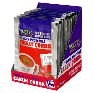 Bigjoy Foods Proteinli Çabuk Çorba  12 Servis