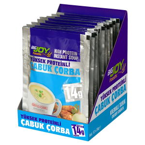 Bigjoy Foods Proteinli Çabuk Çorba  12 Servis