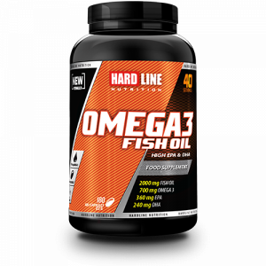 Hardline Nutrition Omega Aromasız 160 kapsül