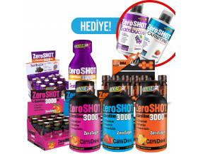 ZeroSHOT Paket - Zeroshot 480 ml L-Carnitine Hediye! ZeroSHOT Paket - Zeroshot 480 ml L-Carnitine Hediye!