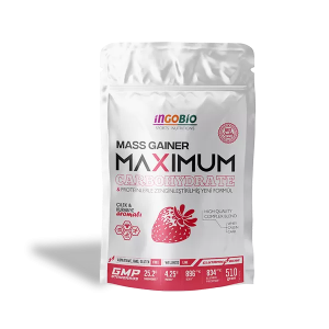 Ingobio Mass Gainer Maximum CARB Çilek 510 Gr