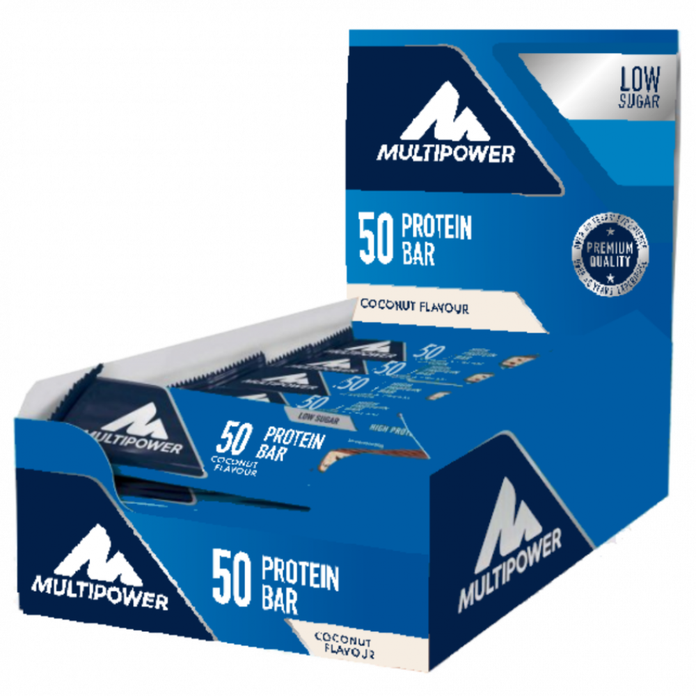 Multipower %50 Protein Bar Hindistan Cevizi 20