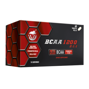 TNT Nutrition BCAA200 2 4:1:1 Aromasız 60 Tablet