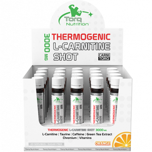 Torq Nutrition Thermogenic L-Carnitine Shot Portakal 20 Adet