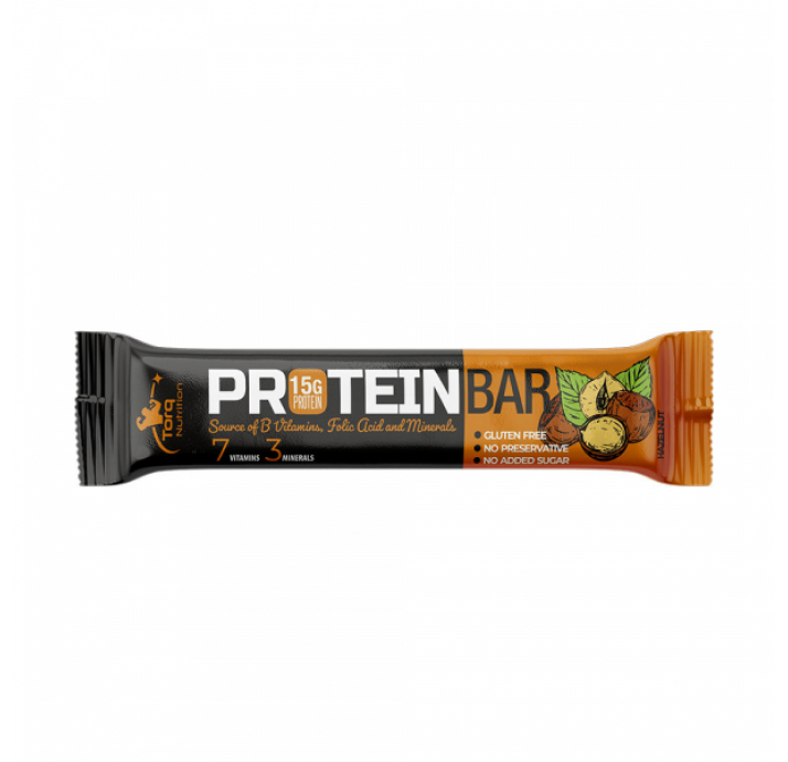 Torq Nutrition Protein Bar Fındık 12 Adet