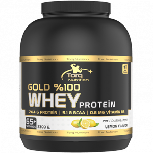 Torq Nutrition Gold % Whey Protein Limon 2300gr - 65 + Servis