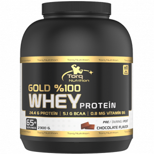 Torq Nutrition Gold % Whey Protein Çikolata 2300gr - 65 + Servis