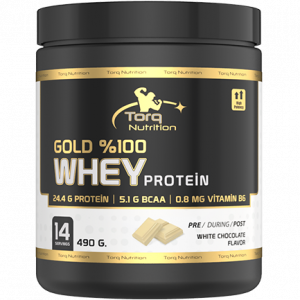 Torq Nutrition Gold % Whey Protein Beyaz Çikolata 490 Gr