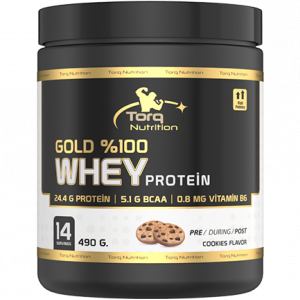 Torq Nutrition Gold % Whey Protein Kurabiye 490 Gr