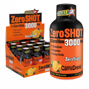 ZeroSHOT 60 Ml 3000 Mg L-Carnitine Portakal 12
