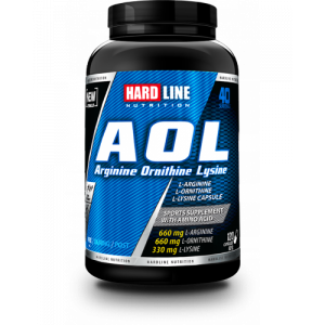 Hardline AOL (Arjinin, Ornitin, Lizin)  120 Kapsül