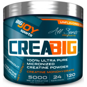 BigJoy Sports CreaBig Micronized Kreatin Powder Aromasız 120 Gr