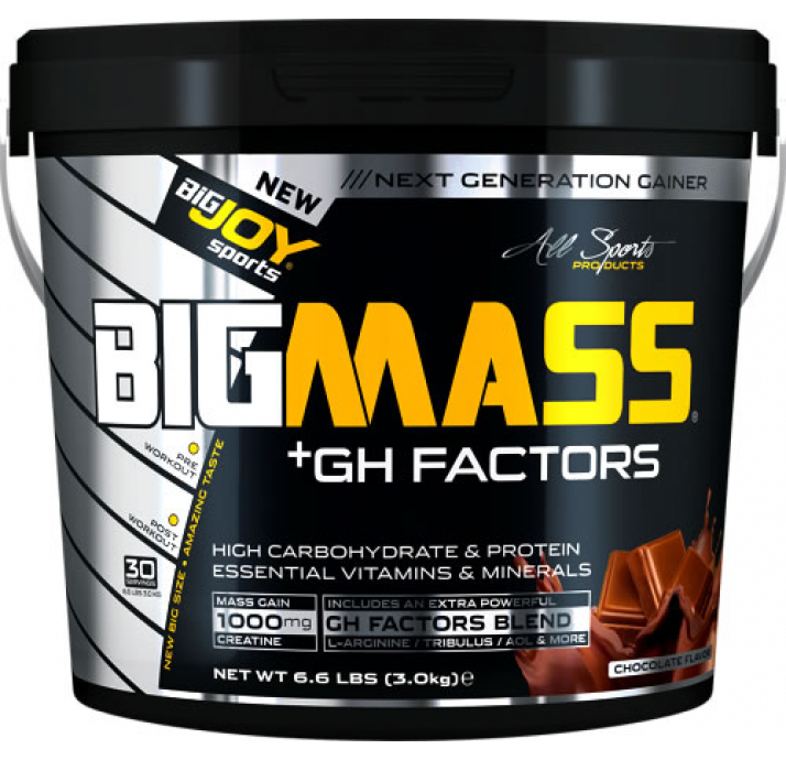 BigJoy Sports Big Mass +GH Factors Muz 3000 Gr