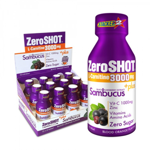 ZeroSHOT 60 ML 3000Mg L-Carnitine Plus Sambucus  12