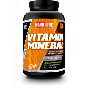 Hardline Vitamin Mineral Aromasız 120 Tablet