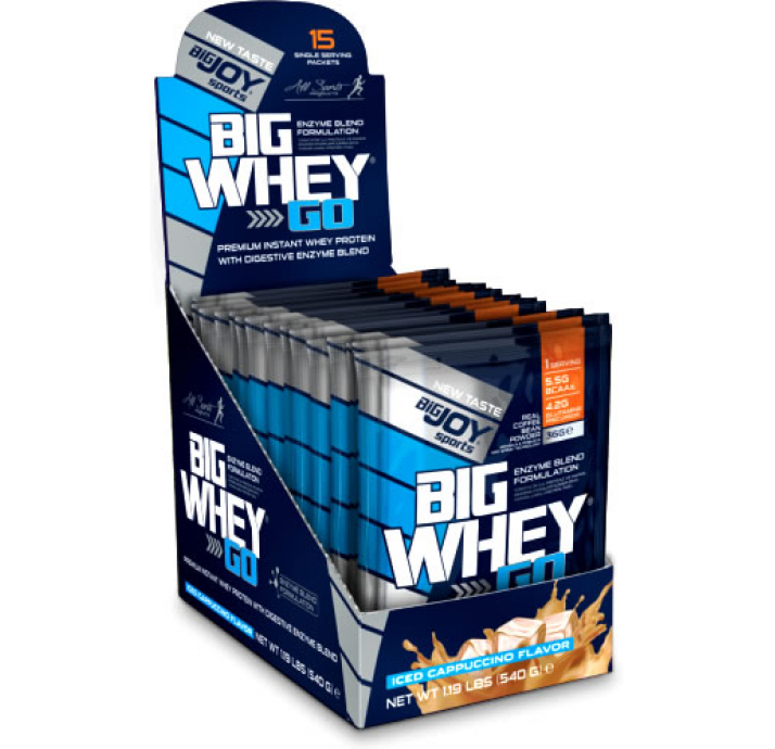 BigJoy Sports BigWhey Go Whey Protein  495 Gr
