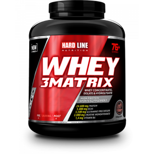 Hardline Whey Matrix Çilek 2300 Gr