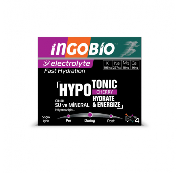 İngobio Elektrolit Sporcu İçeceği  20*15 Gr
