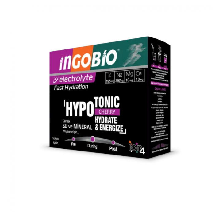 İngobio Elektrolit Sporcu İçeceği  20*15 Gr