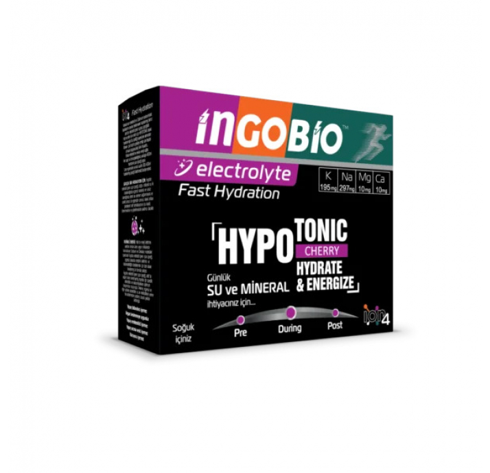 İngobio Elektrolit Sporcu İçeceği  20*15 Gr