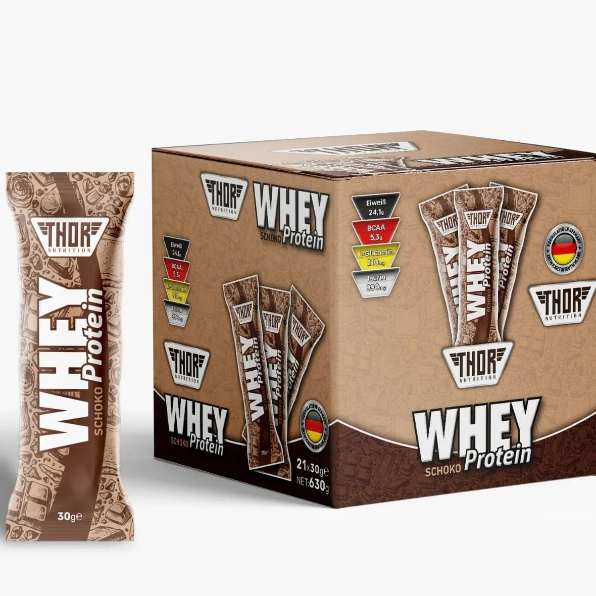 Thor Nutrition 630 gr Whey Protein 21 Sase