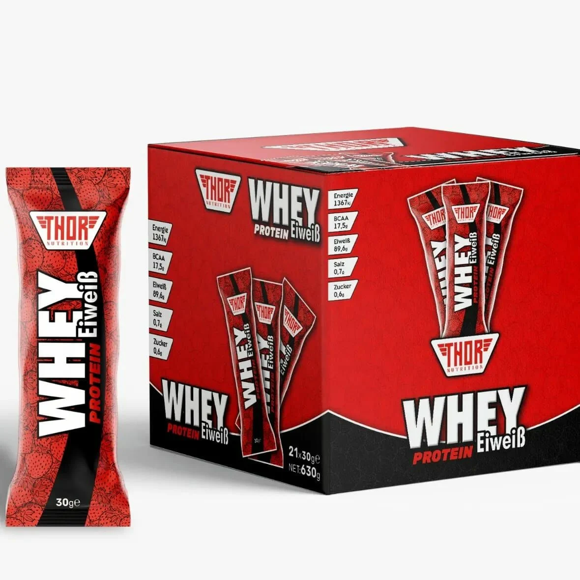 Thor Nutrition 630 gr Whey Protein 21 Sase
