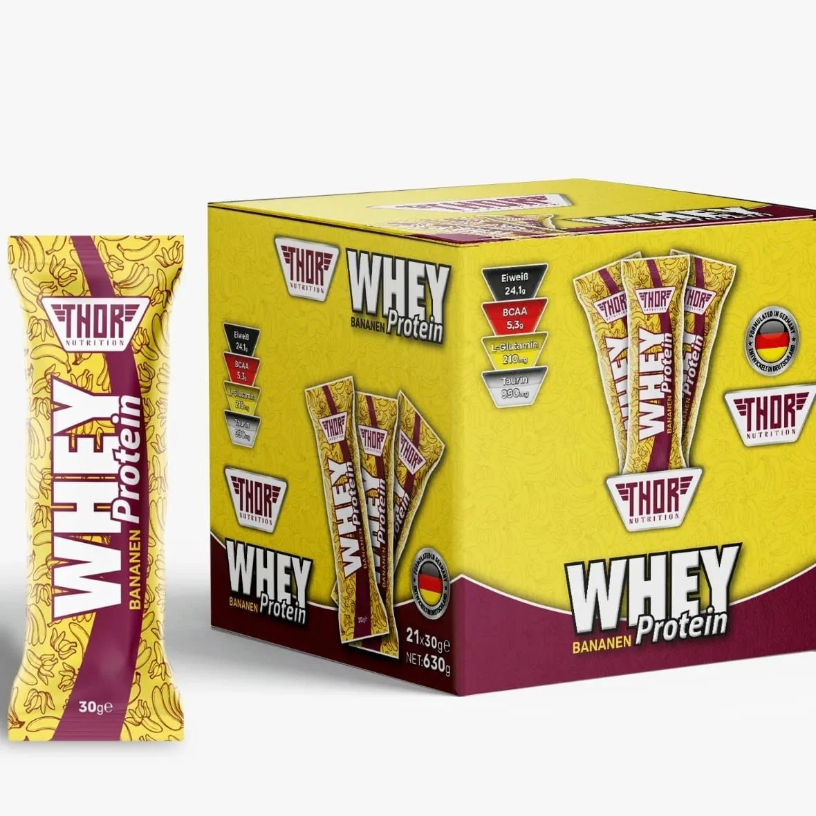 Thor Nutrition 630 gr Whey Protein 21 Sase