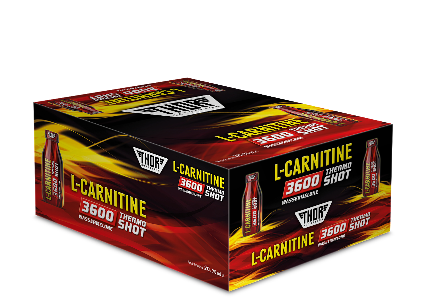 Thor Nutrition 3600 mg L-Carnitine 20 Sase 3 Hediye