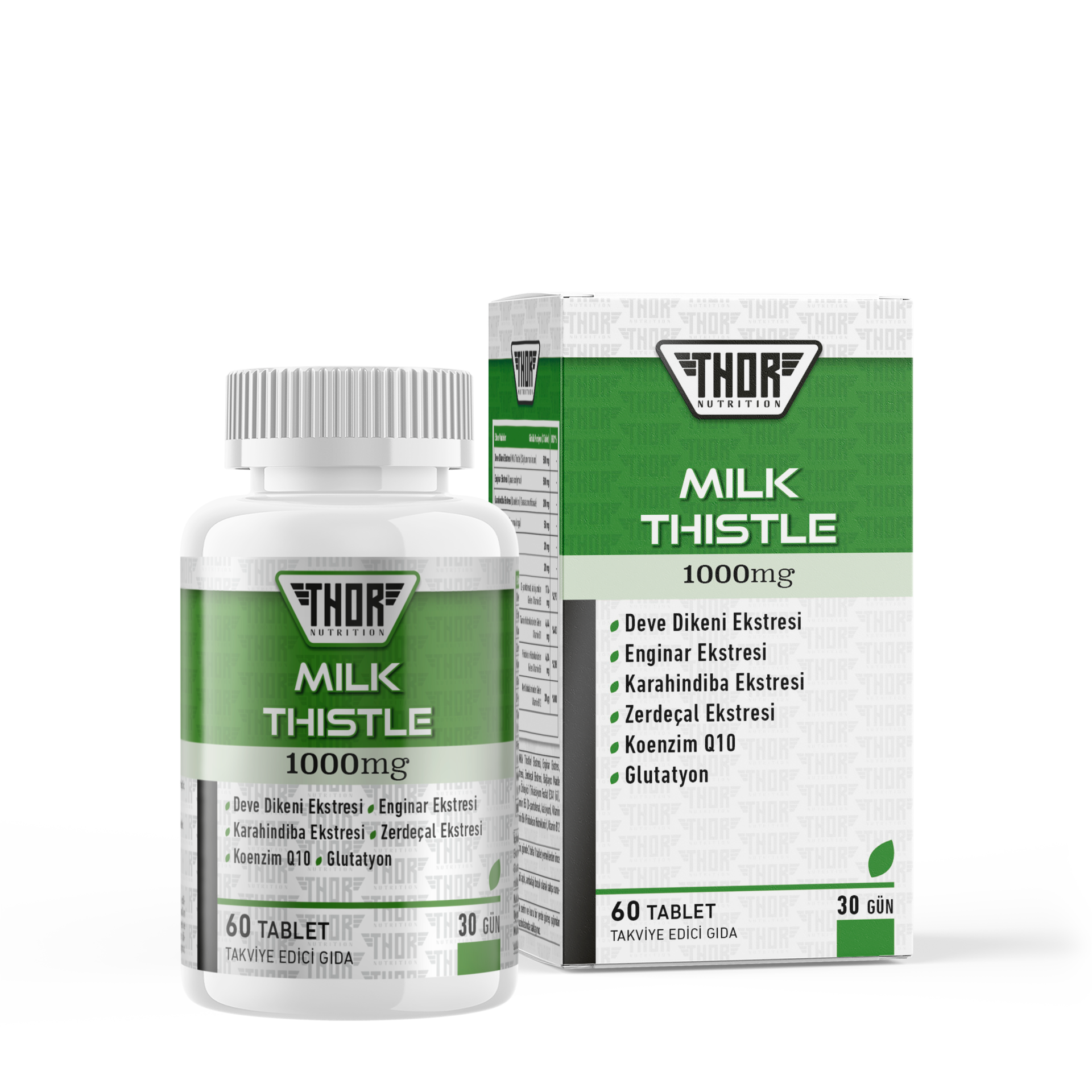 Milk Thistle & Enginar Kompleks1 000 mg 60 Tablet 30 Gün